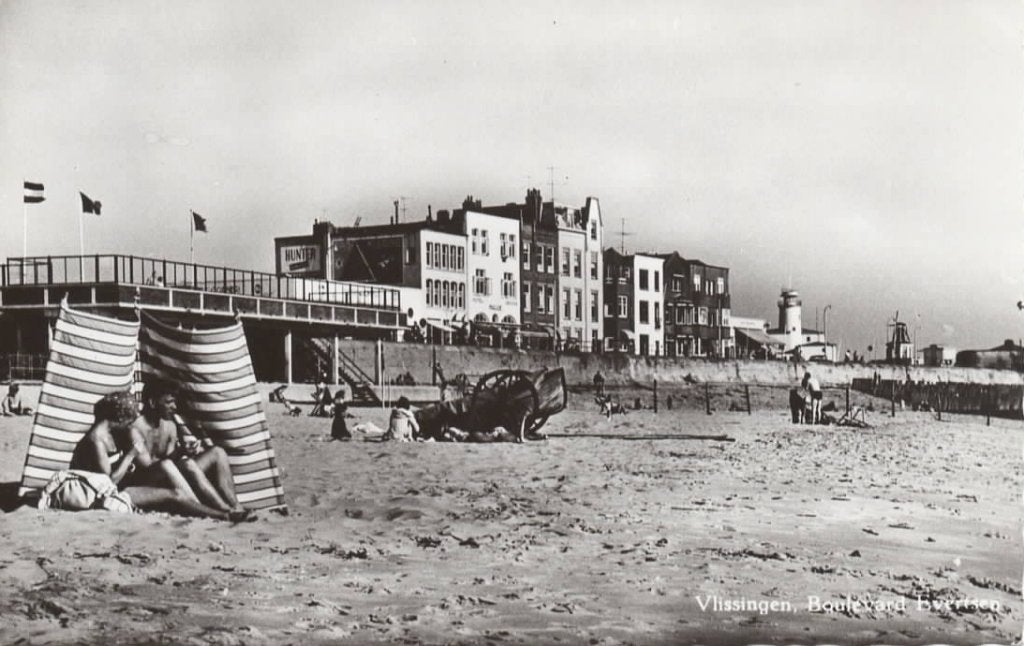 Vlissingen Boulevard Bankert, Verzenden, 1960 tot 1980, Ongelopen, Zeeland