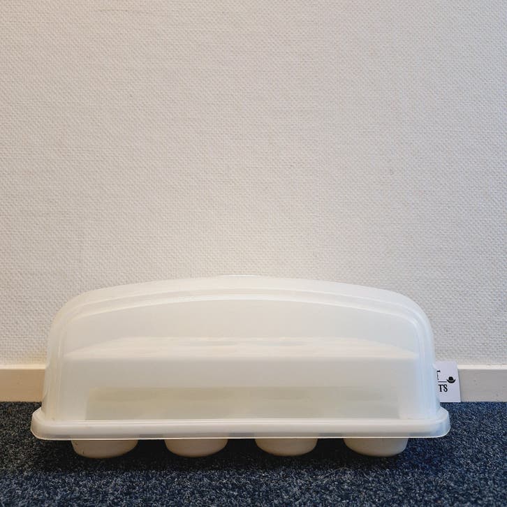 Cupcake Trommel met Handvat (Kunststof)