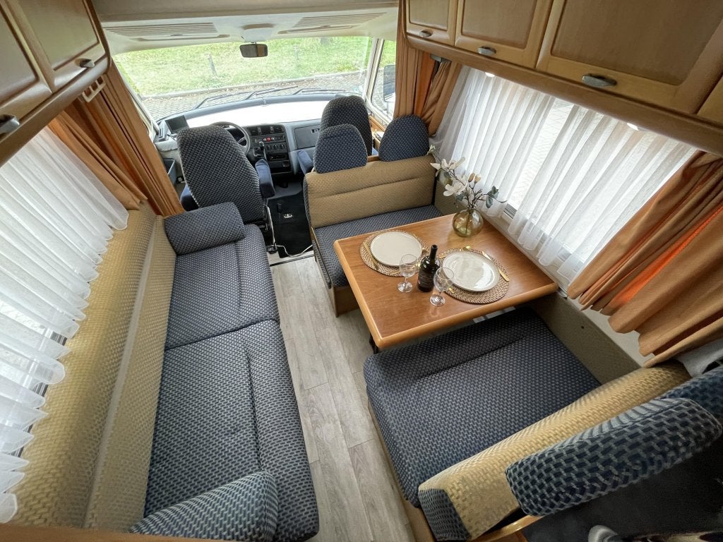 Hymer B544 HEFBED ZONNEPANEEL MOTOR AIRCO CRUISE CONTROL, Caravans en Kamperen, Integraal, Fiat, Bedrijf, Hymer