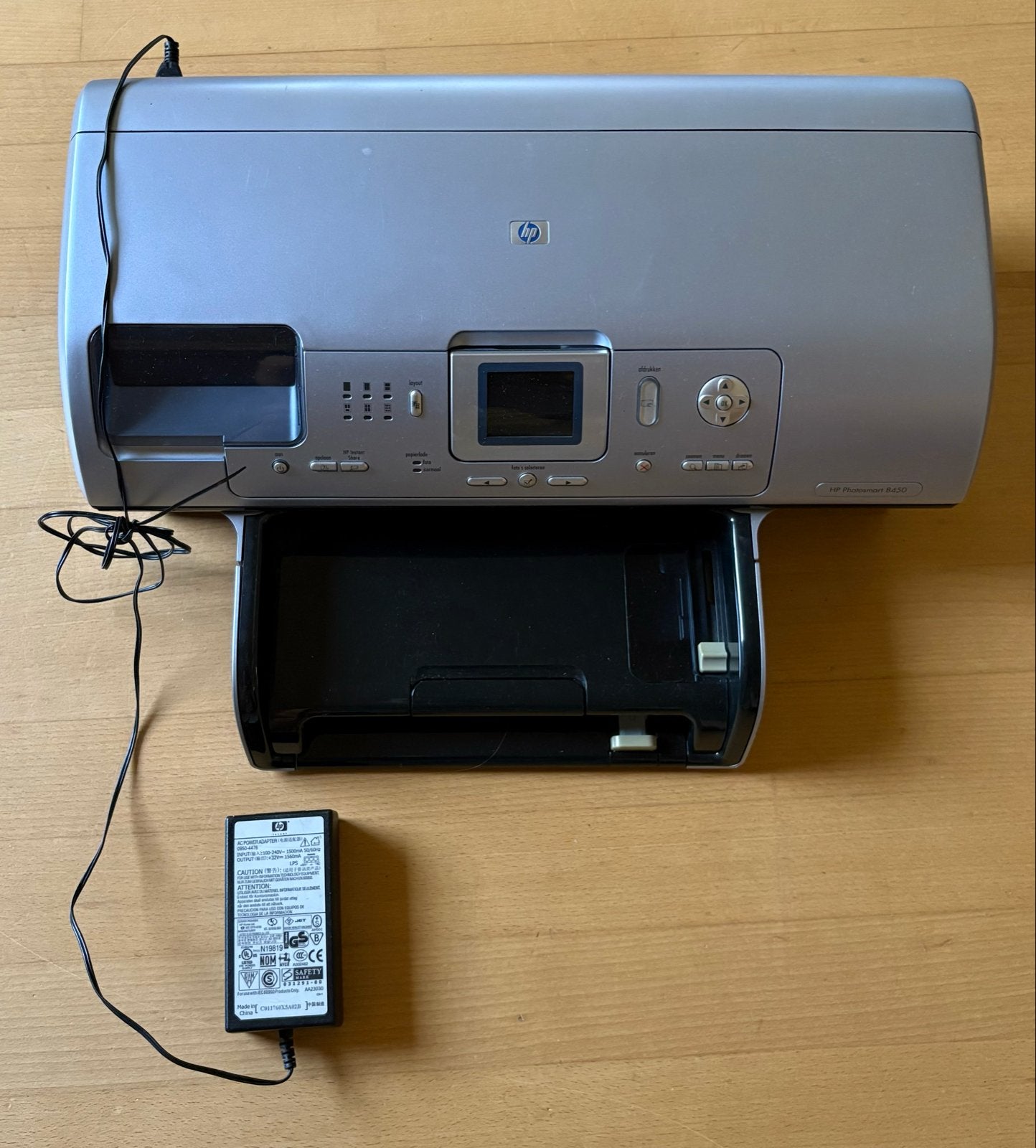 HP Photosmart 8450 fotoprinter, Computers en Software, Printers, Gebruikt, Fotoprinter, Inkjetprinter, Kleur printen, Ophalen of Verzenden