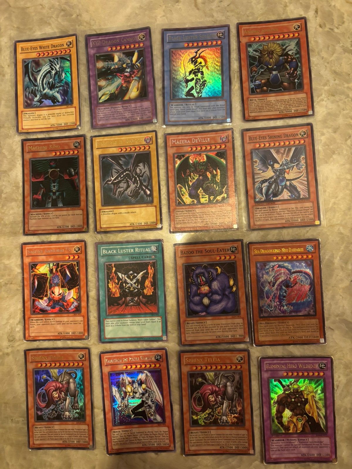 Yu-Gi-Oh! Holo en bulk kaarten - alles in één keer, Ophalen, Gebruikt, Meerdere kaarten, Foil