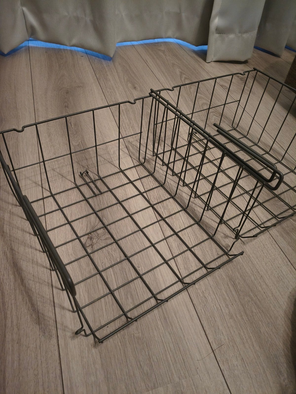 Hang mandjes stelling kast Ivar Ikea 2 stuks, Ophalen, Zo goed als nieuw