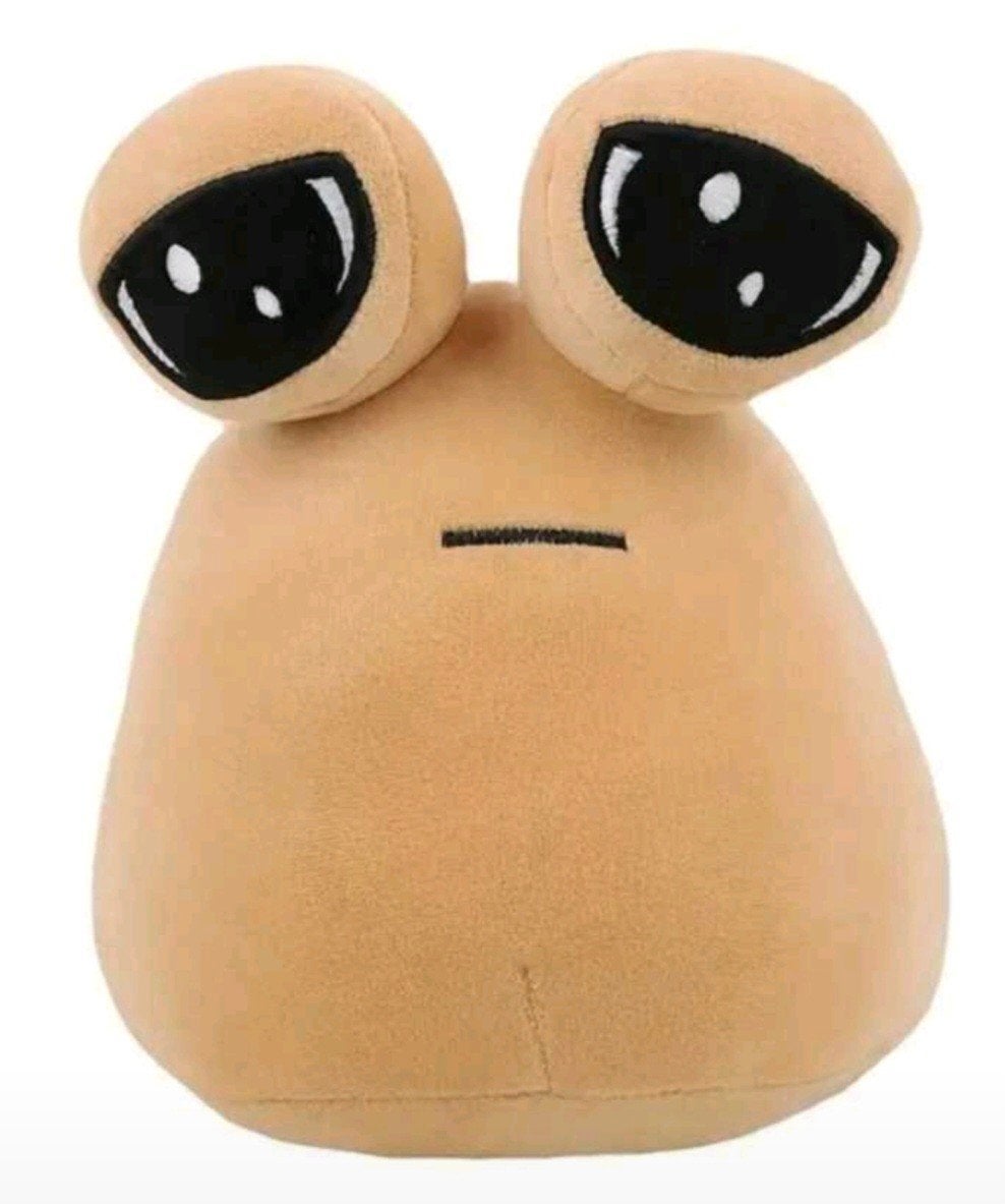 Pou Knuffel – Schattig & Zacht | Leuk Cadeau!, Overige merken, Overige karakters, Overige typen, Ophalen of Verzenden