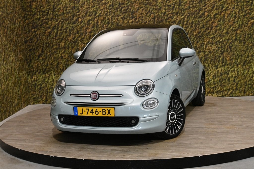 Fiat 500 1.0 Hybr. Launch Ed. | ClimateCntrl | Carplay | PDC, Auto's, Voorwielaandrijving, Leder en Stof, Origineel Nederlands