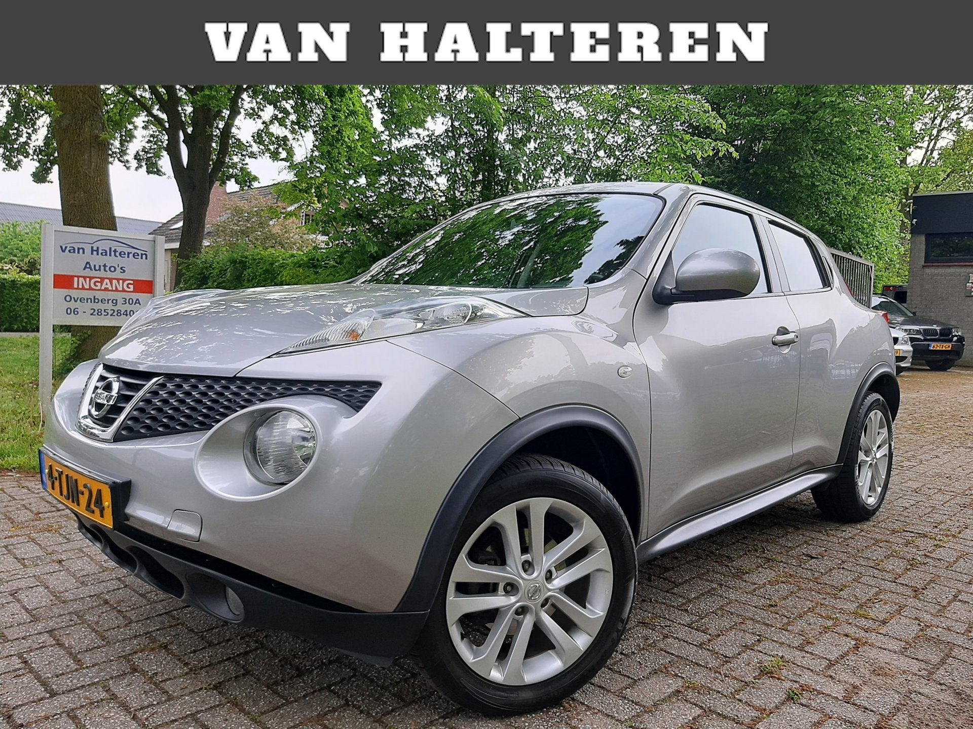 Nissan Juke 1.6 Acenta Airco/Clima Nieuwe APK Sportvelgen, Voorwielaandrijving, Euro 5, Stof, Zwart