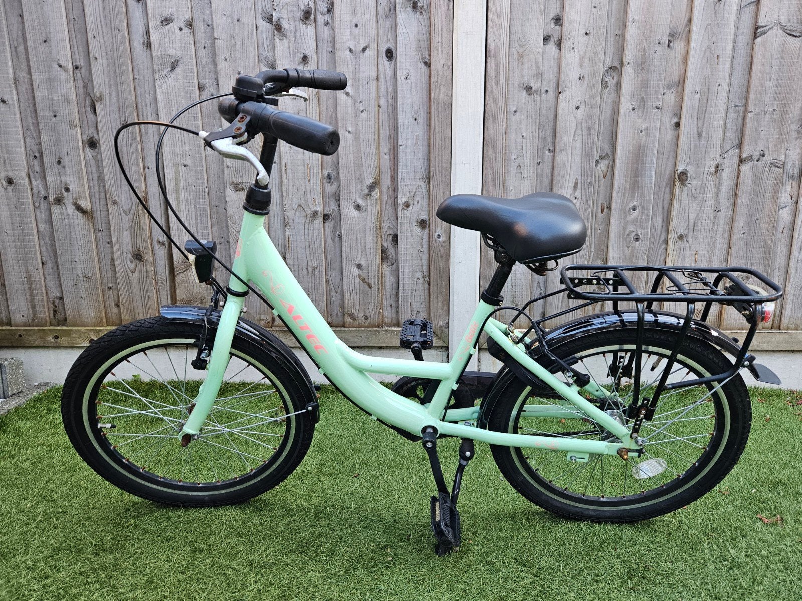 Altec Belle meisjesfiets 20 inch – mintgroen, Fietsen en Brommers, Fietsen | Kinderfietsjes, Ophalen, Zo goed als nieuw, 16 tot 20 inch