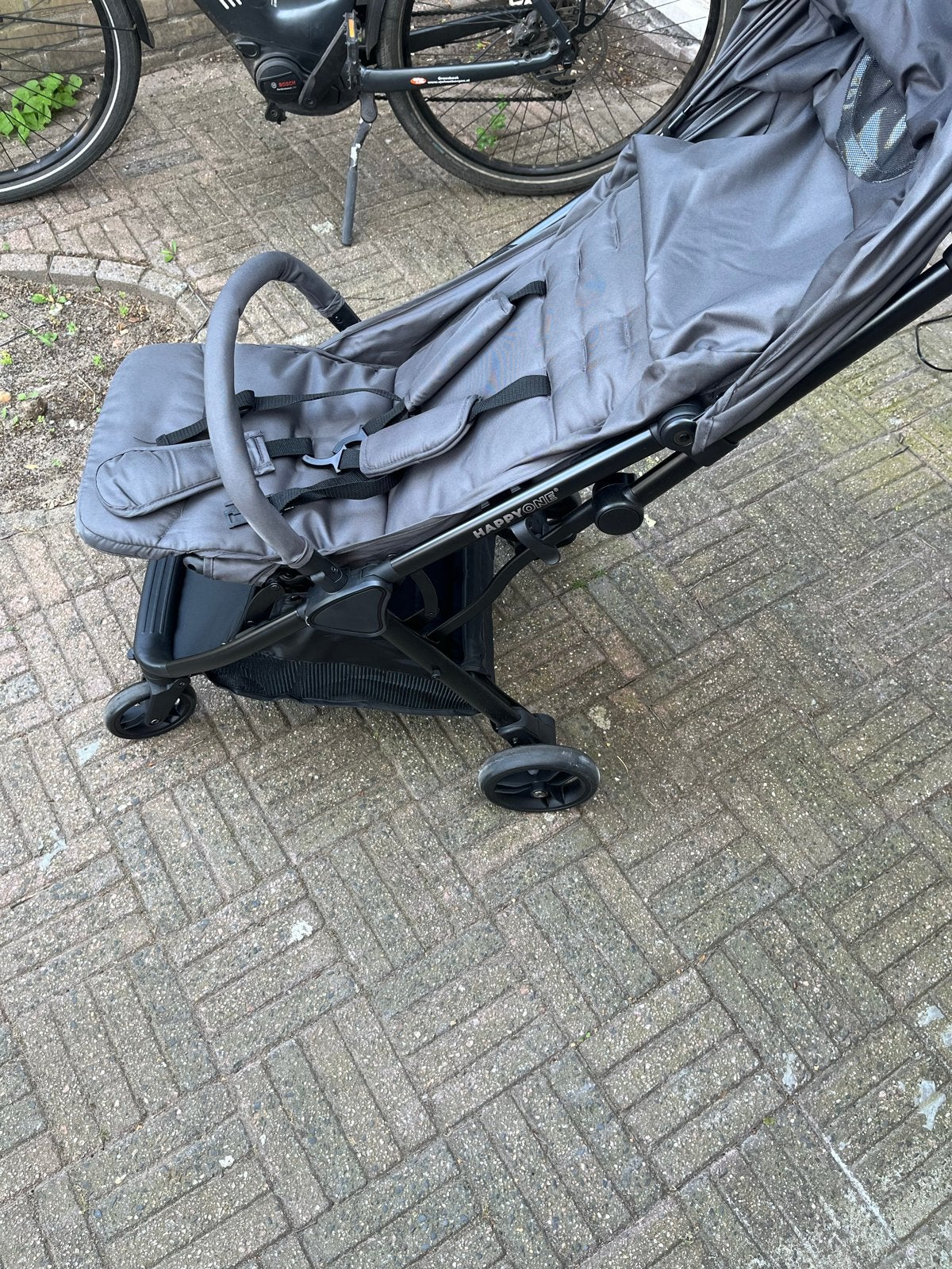Happyone! Buggy - Compact en Verstelbaar, Kinderen en Baby's, Buggy's, Ophalen, Gebruikt, Overige merken, Verstelbare rugleuning