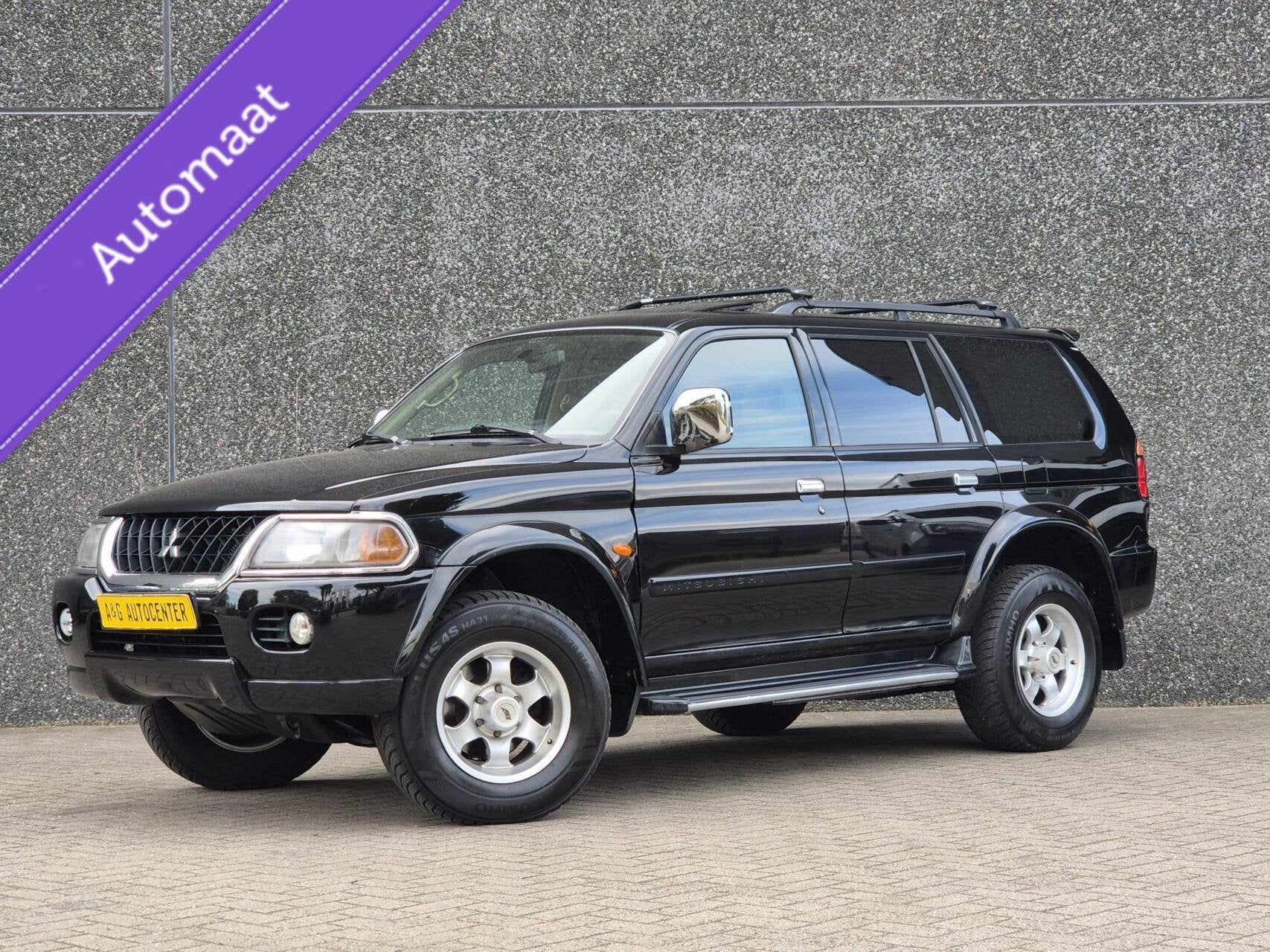 Mitsubishi Pajero Sport 3.0 V6/1e Eig/Airco/Cruise/170PK/Vol, Auto's, Automaat, Dealer onderhouden, Gebruikt, Verwarmde buitenspiegels