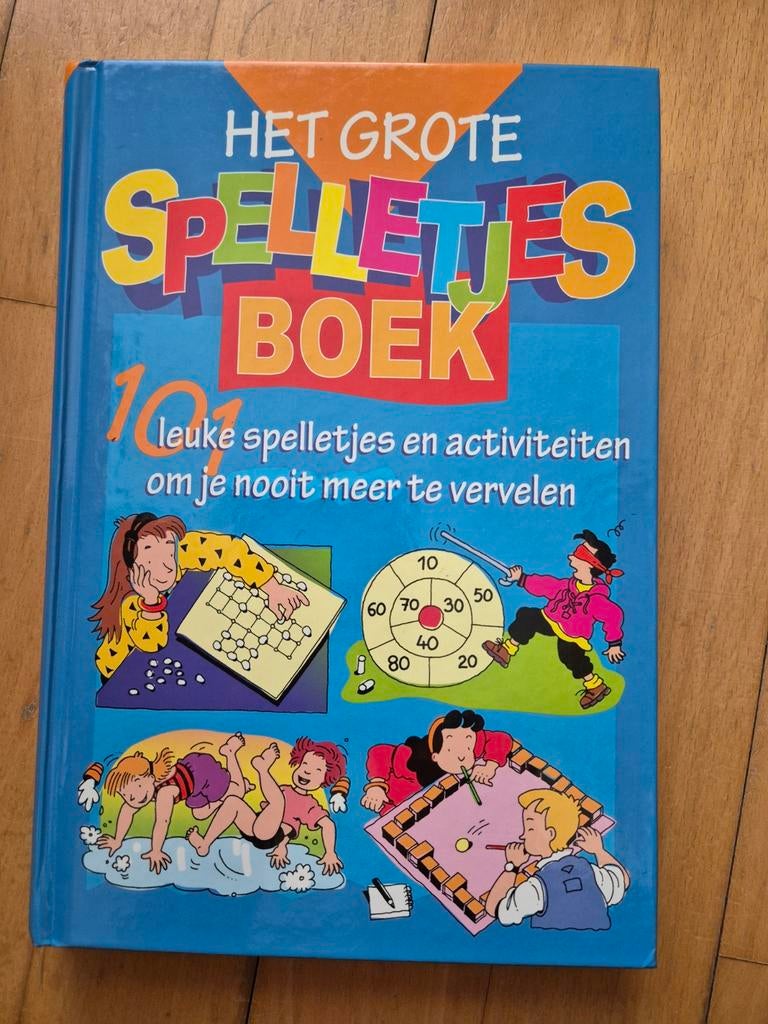 Het Grote Spelletjes Boek, Boeken, Kinderboeken | Jeugd | onder 10 jaar, Ophalen of Verzenden