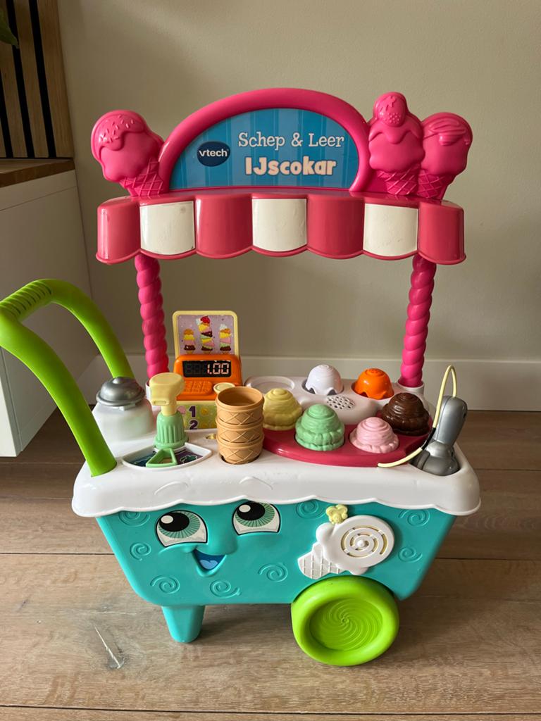 VTech Schep & Leer IJscokar - Speelplezier gegarandeerd!, Kinderen en Baby's, Ophalen of Verzenden, Gebruikt, Jongen of Meisje