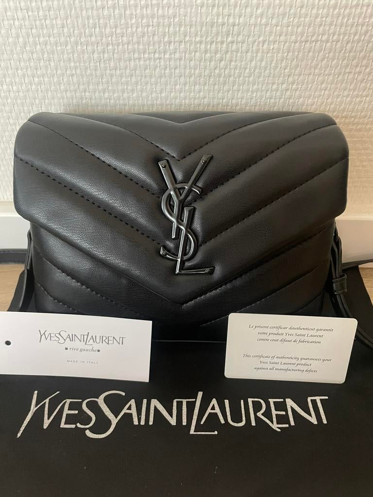 YSL bag, Ophalen of Verzenden, Nieuw, Zwart, Schoudertasje