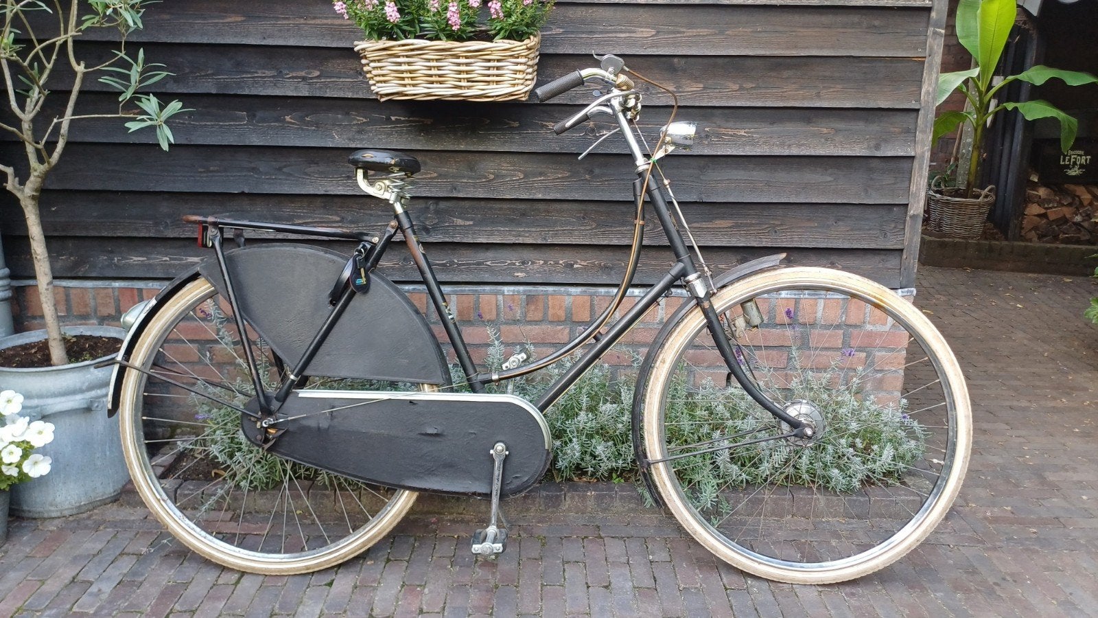Phoenix 1957 💯% orgineel 3V stangremmen H57cm Oldtimer, Fietsen en Brommers, Ophalen, Gebruikt, Versnellingen, 56 cm of meer