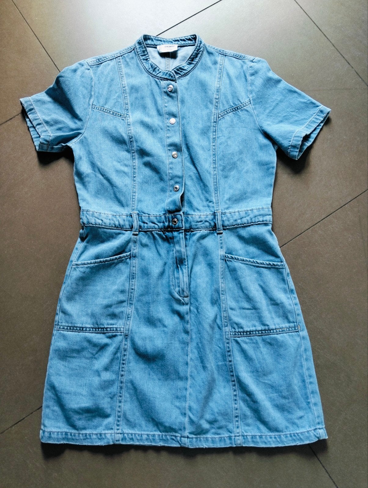Dames spijkerjurk - jeans jurk, Blauw, Maat 42/44 (L), Ophalen of Verzenden, Zo goed als nieuw