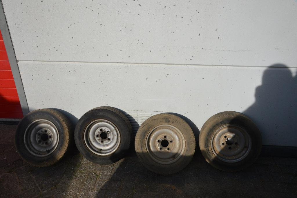 Aanhanger wielen, Auto diversen, Aanhangwagen-onderdelen, Ophalen, Gebruikt