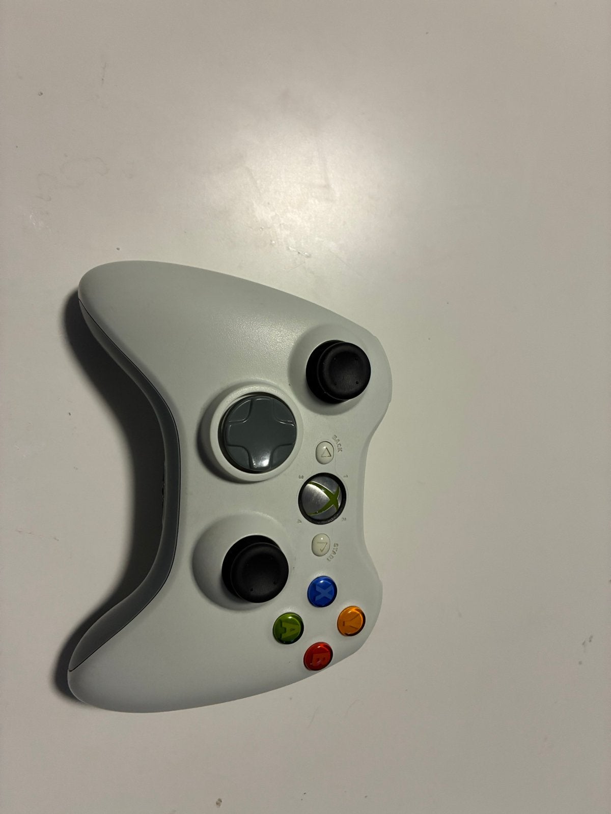 Xbox 360 Draadloze Controller - Wit, Gebruikt, Ophalen of Verzenden, Controller, Xbox 360
