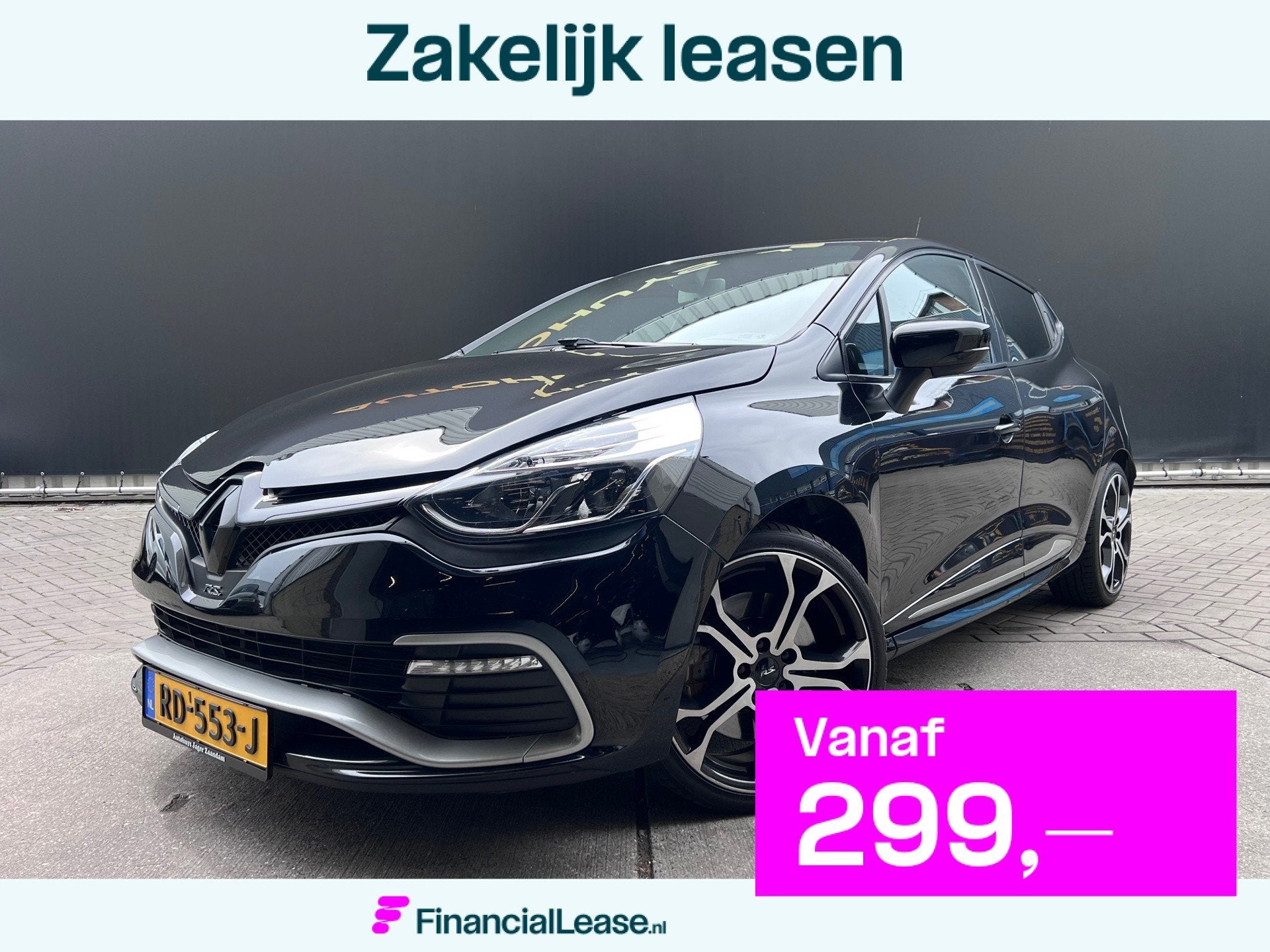 Renault Clio 1.6 R.S. - Camera Parkeersensoren, Gebruikt, Euro 6, 4 cilinders, Zwart