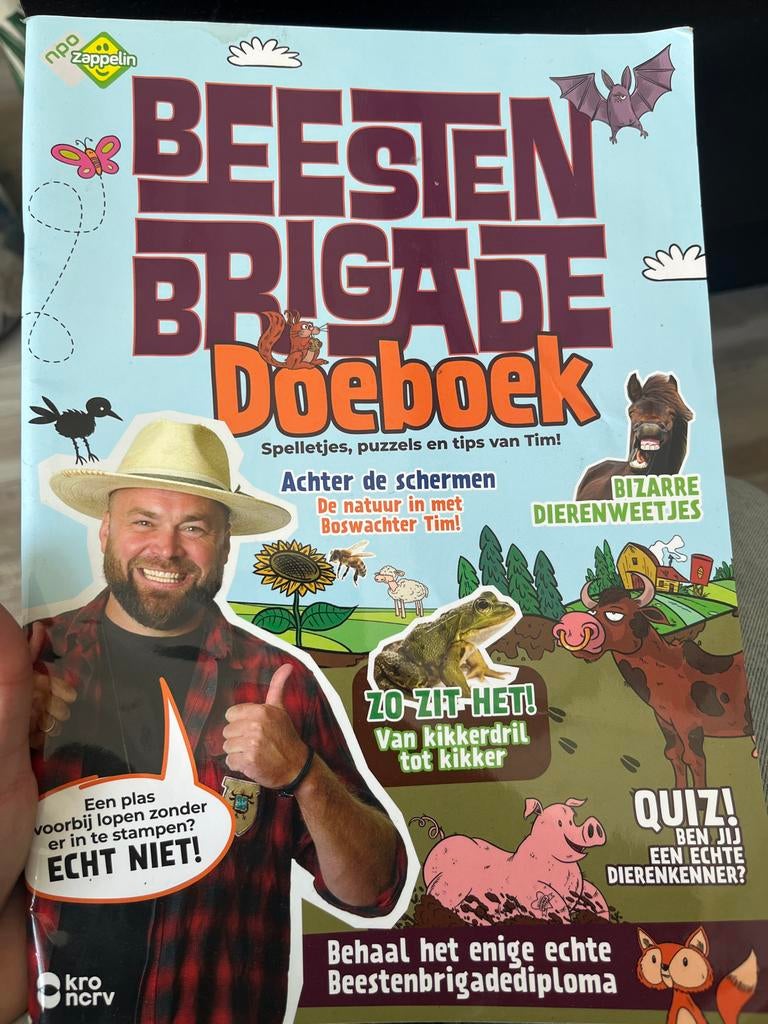 Beestenbrigade Doeboek - Spelletjes, puzzels en tips, Ophalen, Zo goed als nieuw, Non-fictie