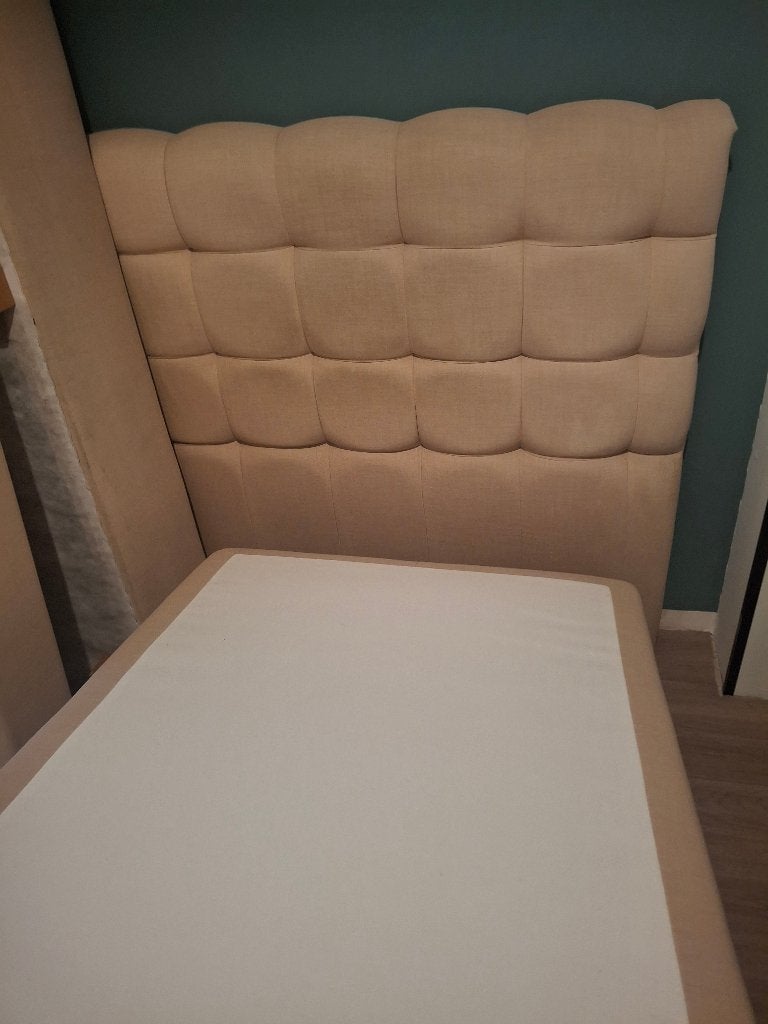 boxspring, Ophalen, Gebruikt, Tweepersoons, 200 cm
