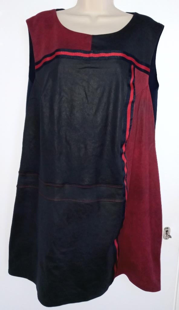 Paprika jurk maat 44, Kleding | Dames, Grote Maten, Ophalen of Verzenden, Zo goed als nieuw, Rood, Jurk