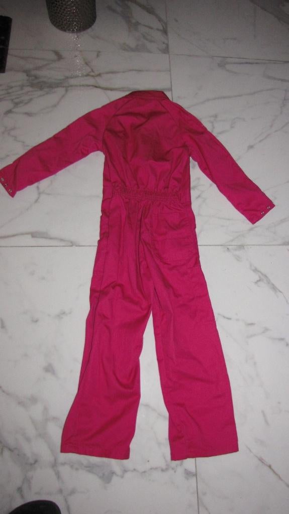 116 ROZE OVERALL, Ophalen of Verzenden, Zo goed als nieuw, Meisje, Setje