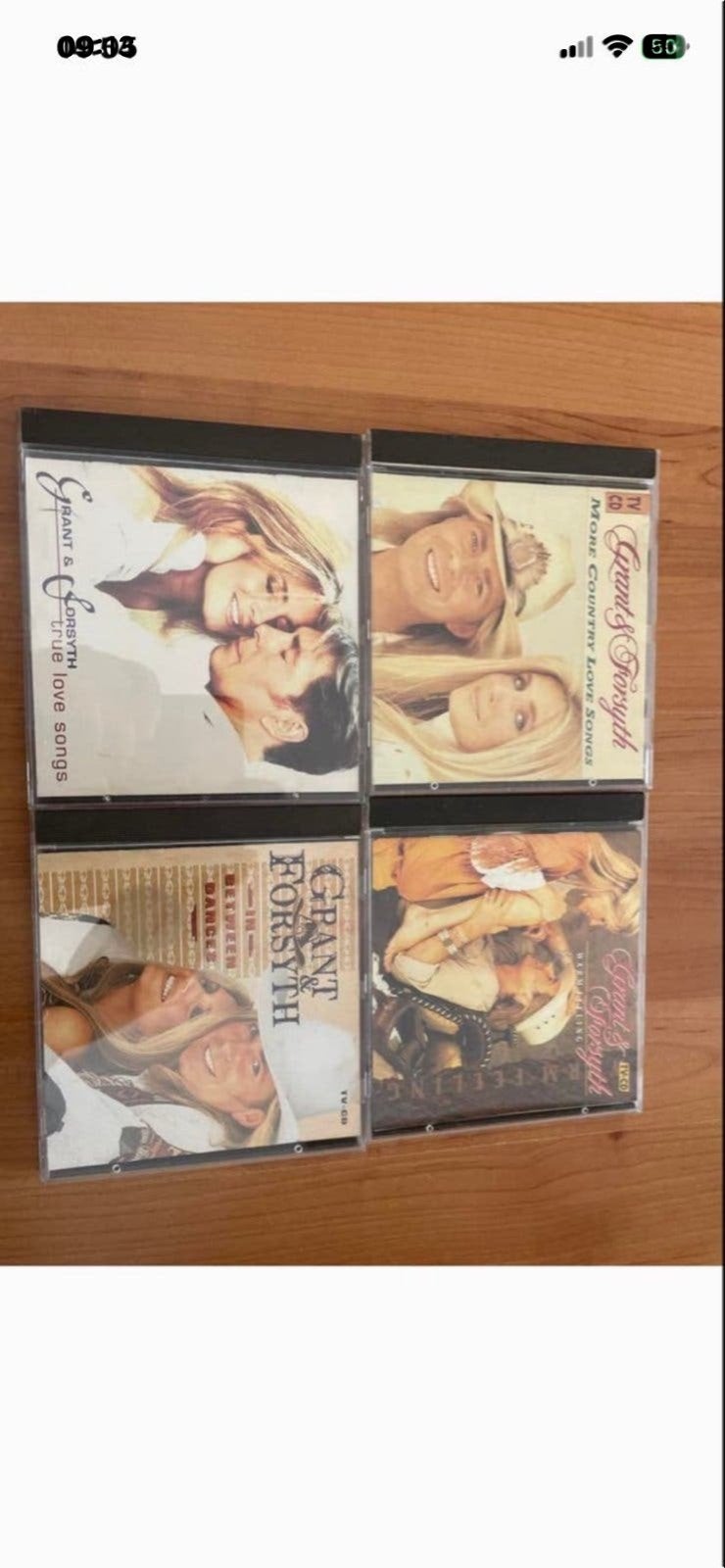 Grant & Forsyth CD collectie - 4 albums, Ophalen of Verzenden, Zo goed als nieuw, Album, Country