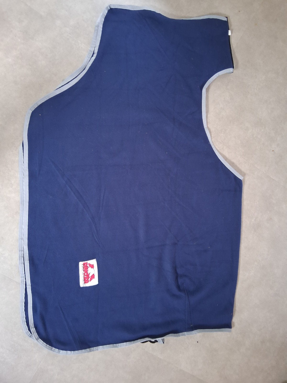 Paarden fleesce deken/uitloopdeken, Ophalen, Cob (M), Nieuw, Blauw