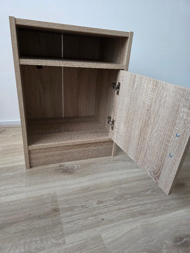 Nachtkastje 54x41x30, Ophalen, Minder dan 50 cm, Gebruikt, 1 of 2 laden