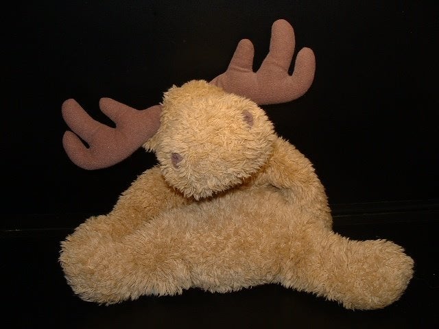 BAMBAM ELAND ZACHTE KRULLERIGE LANGHARIGE BADSTOF BEIGE, Kinderen en Baby's, Ophalen of Verzenden, Nieuw, Overige typen