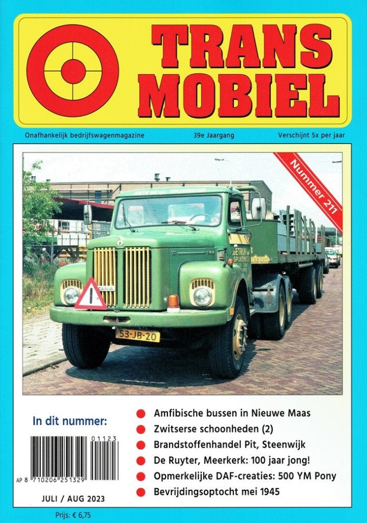 Transmobiel 2023 nr. 211, Boeken, Verzenden, Zo goed als nieuw, Algemeen