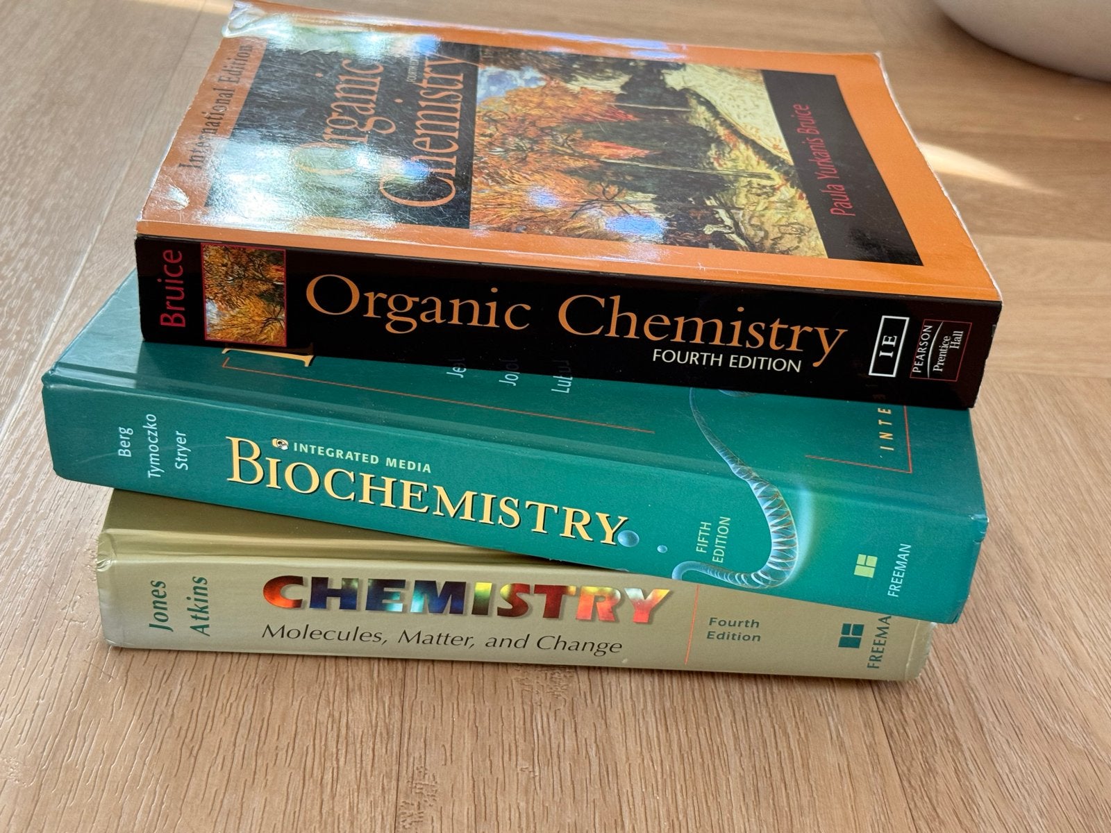 Chemie boeken: Organische Chemie, Biochemie, Algemene Chemie, Ophalen, Beta, Zo goed als nieuw, HBO