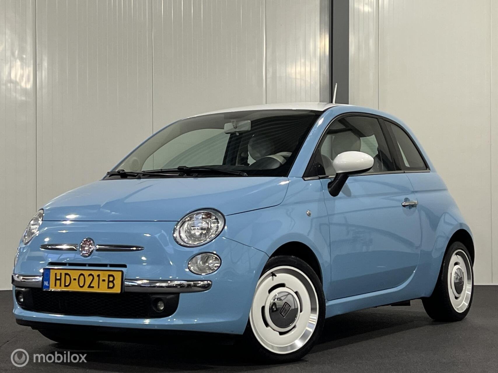 Fiat 500 0.9 TwinAir Turbo Vintage '57 [ NAP 1e eig! leder c, Voorwielaandrijving, 905 kg, Handgeschakeld, 26 km/l