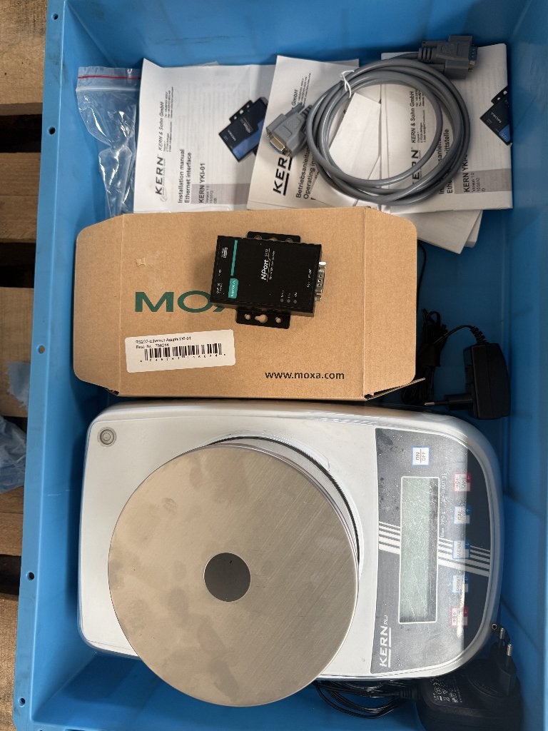KERN PLJ 720-3A weegschaal balans met netwerk adapter, Ophalen, Precisieweegschaal, -, -