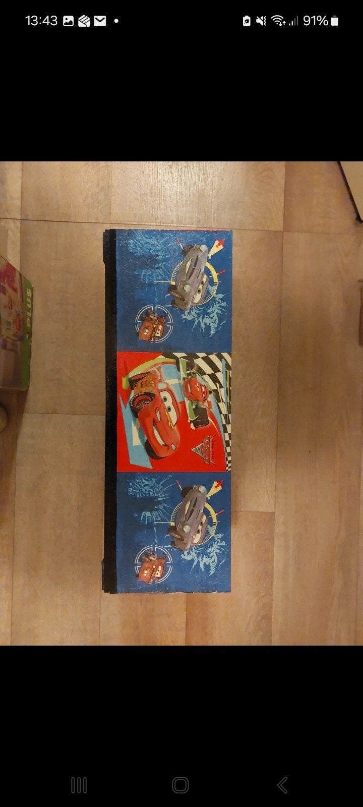 Cars Opbergkist/Boekenkastje, Ophalen, Gebruikt, Kast