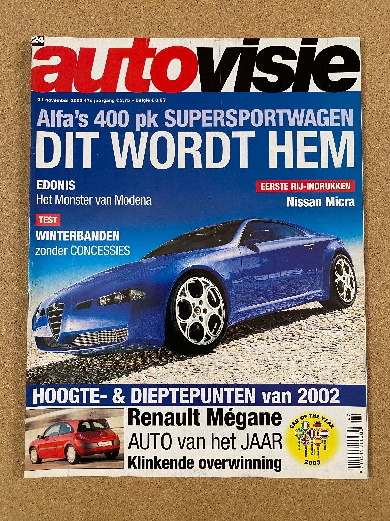 Autovisie 24 2002, Verzenden, Gelezen, Algemeen