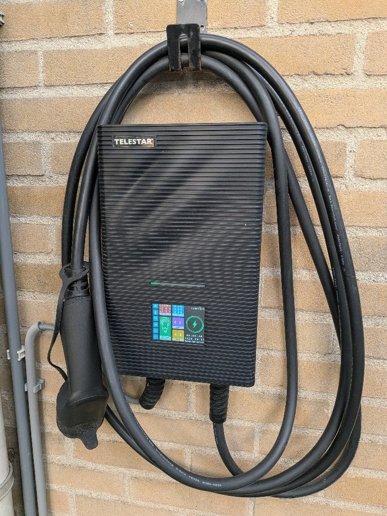 Telestar EC 311 S6 Laadstation Type 2 | Wifi & Bluetooth, Ophalen of Verzenden, Gebruikt, Laadpaal