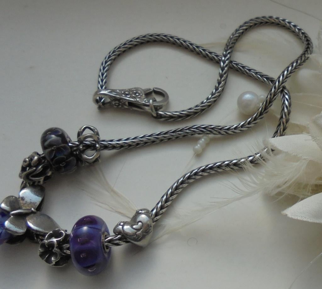 prachtige trollbeadsketting, Verzenden, Zo goed als nieuw, Overige materialen, Overige merken