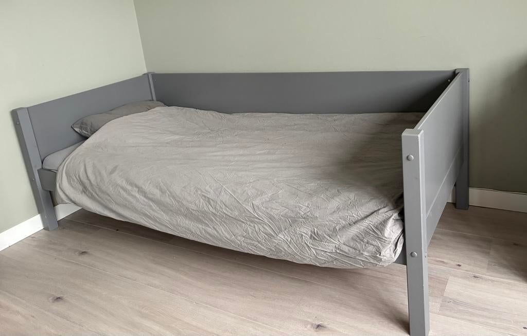 Bed 90x200 charlie, Ophalen, Gebruikt, 90 cm, Eenpersoons