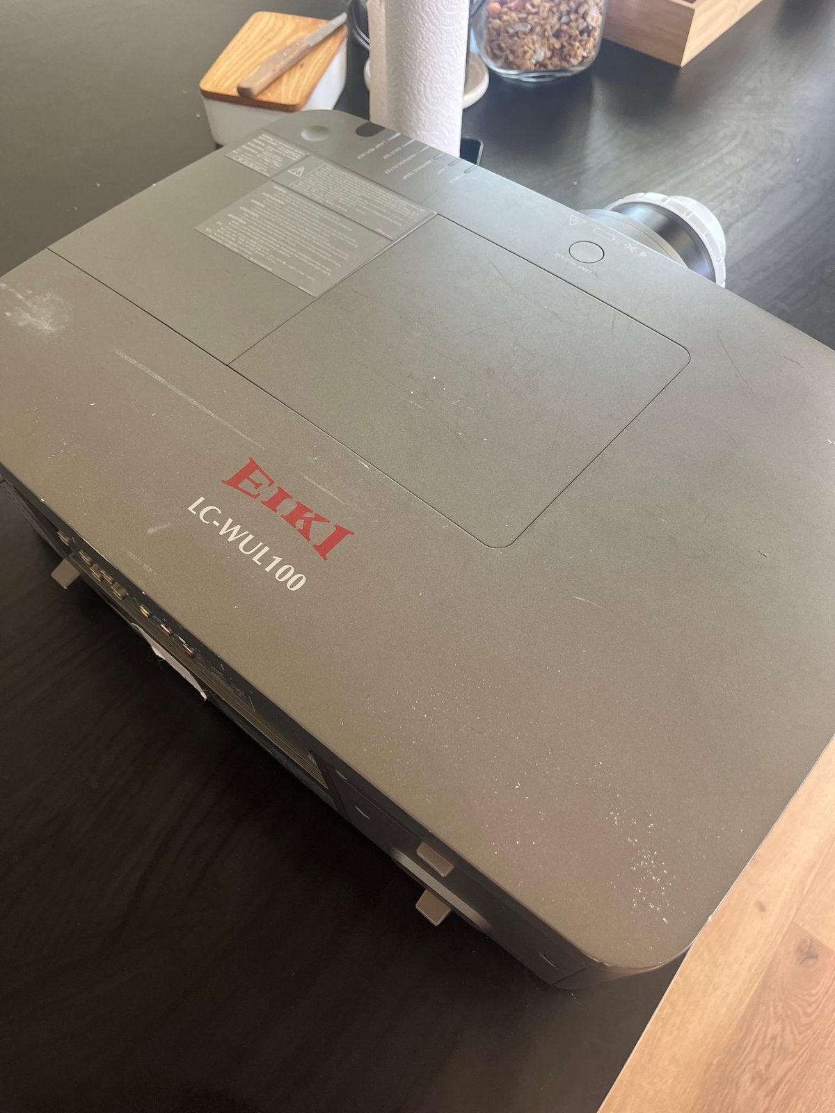 Eiki LC-WUL100 Beamer 5000 Ansi Lumen HD + nieuwe lamp, Ophalen, Gebruikt, LCD, Full HD (1080)