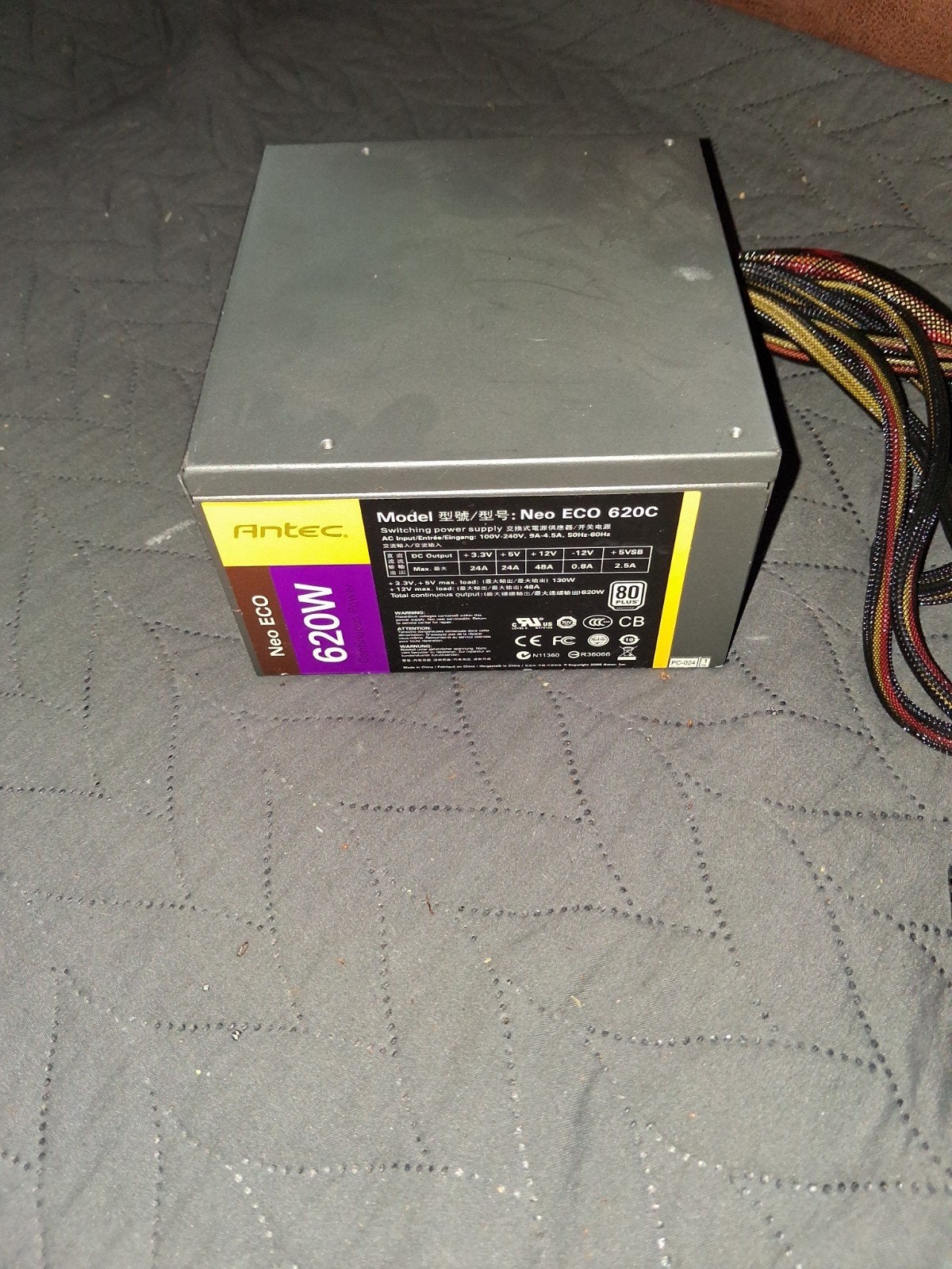 Antec Neo Eco 620C 620-Watt Power Supply, Ophalen of Verzenden