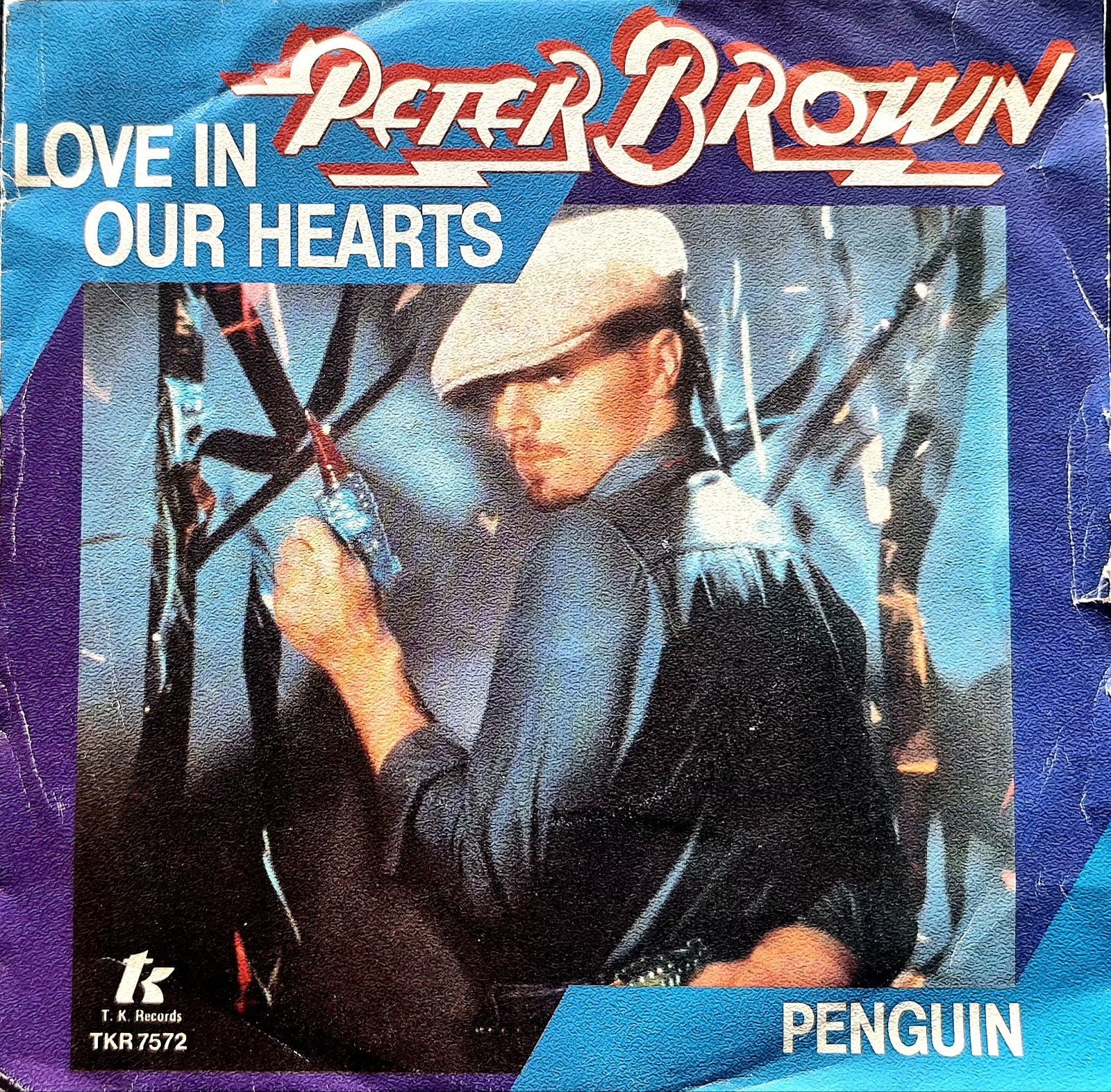 7"/SINGLE  PETER BROWN - Love In Our Hearts, Ophalen of Verzenden, Gebruikt, Pop