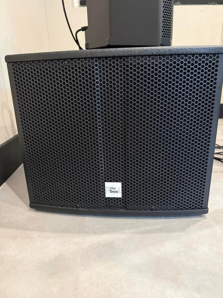 The Box Pro Achat 112 Sub A - Actieve Subwoofer, Ophalen, Zo goed als nieuw, Minder dan 500 watt