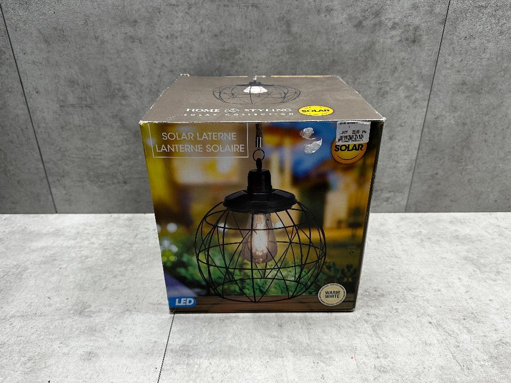 Home Styling Solar lantaarn - NIEUW - 11082, Ophalen of Verzenden