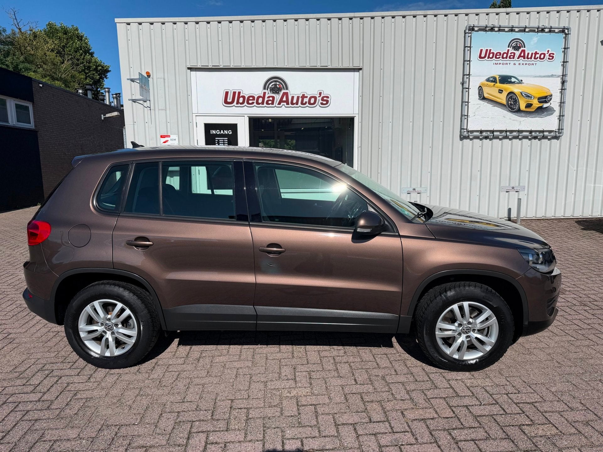Volkswagen Tiguan 1.4 TSI Sport&Style 160 PK ZEER MOOI KM 19, Voorwielaandrijving, Euro 5, Zwart, 4 cilinders