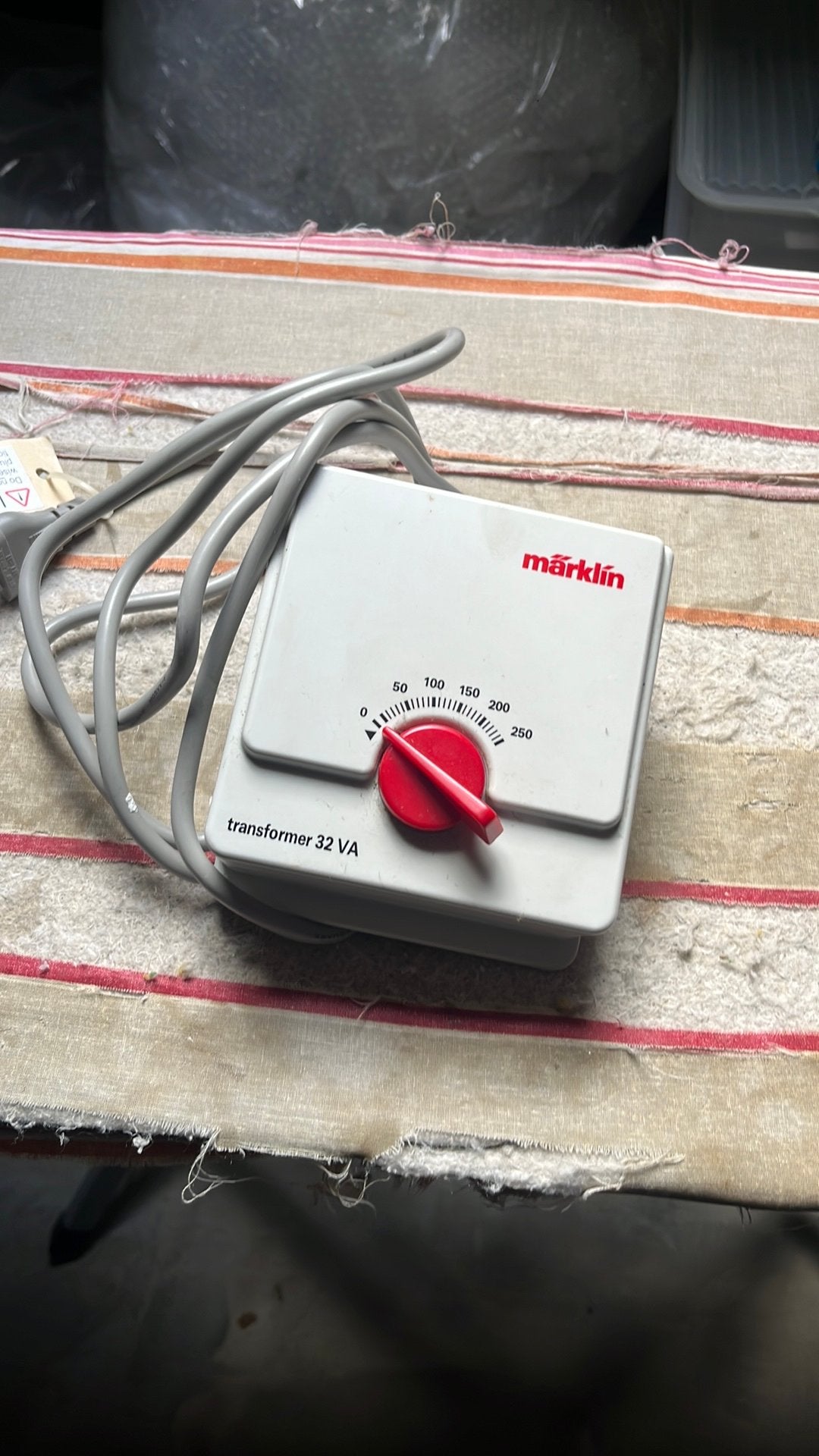 Te koop zware transformator van marklin 32 VA 6647, Ophalen of Verzenden, Zo goed als nieuw, Märklin, Transformator of Voeding