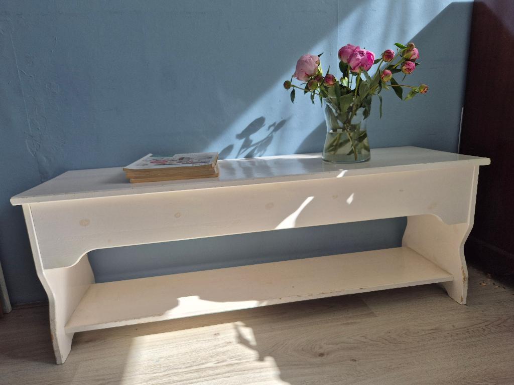 klepbank vintage, Ophalen, Gebruikt, Hout