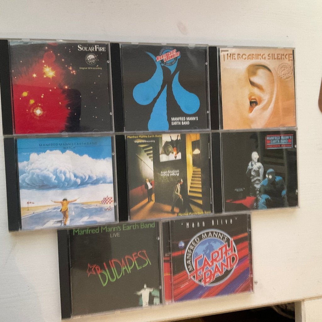 Manfred  Mann's Earth Band - cd verzameling., Inclusief boekje, Ophalen of Verzenden, Zo goed als nieuw, Poprock