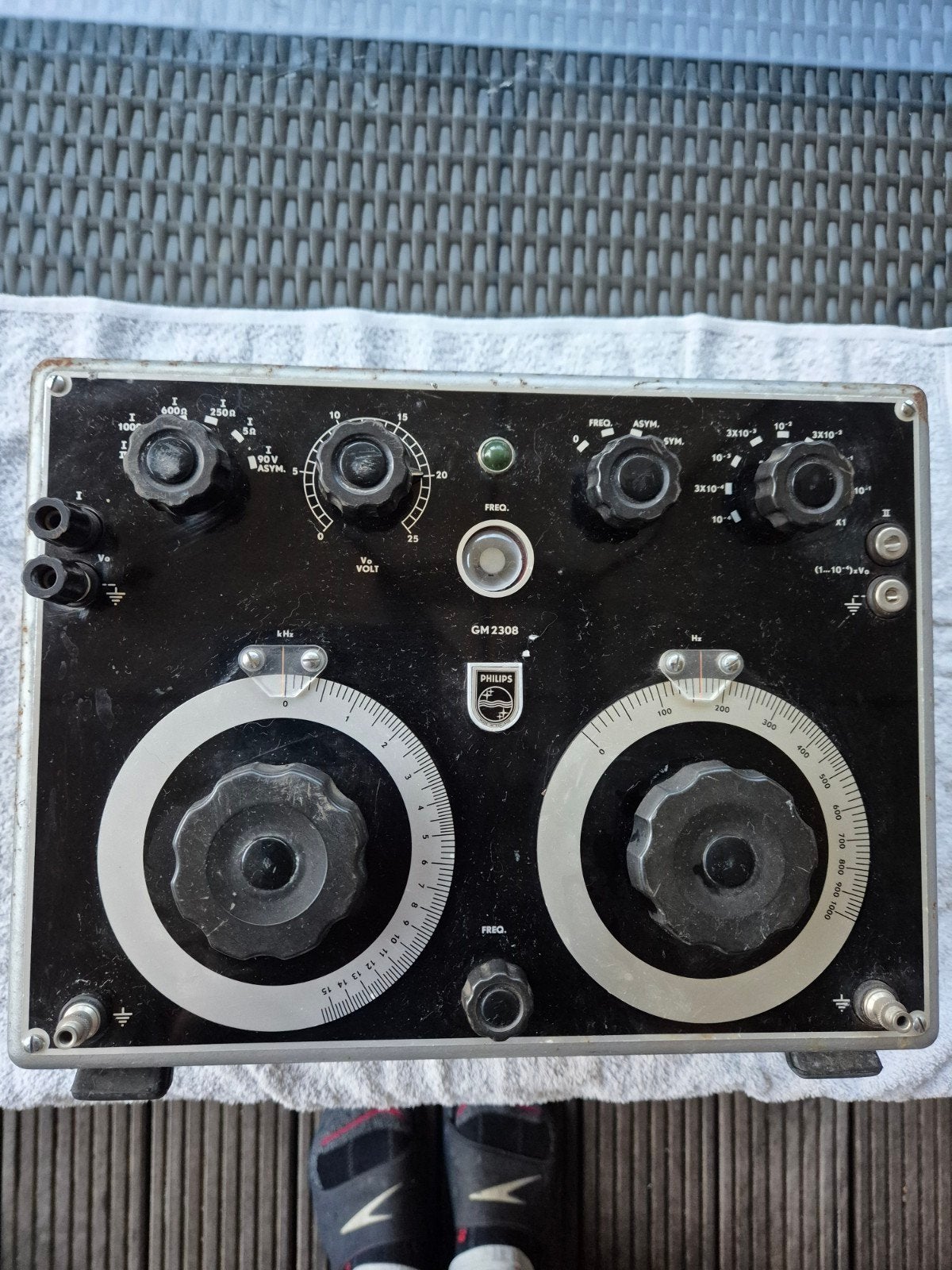 Vintage Philips GM 2308 Signaalgenerator, Ophalen of Verzenden