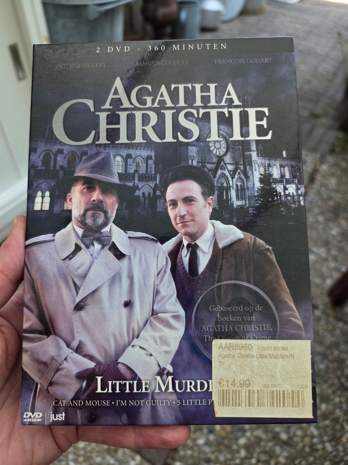 Agatha Christie Little Murders - 2 DVD Boxset, Nederlands, Ophalen of Verzenden, Zo goed als nieuw, Inclusief doosje