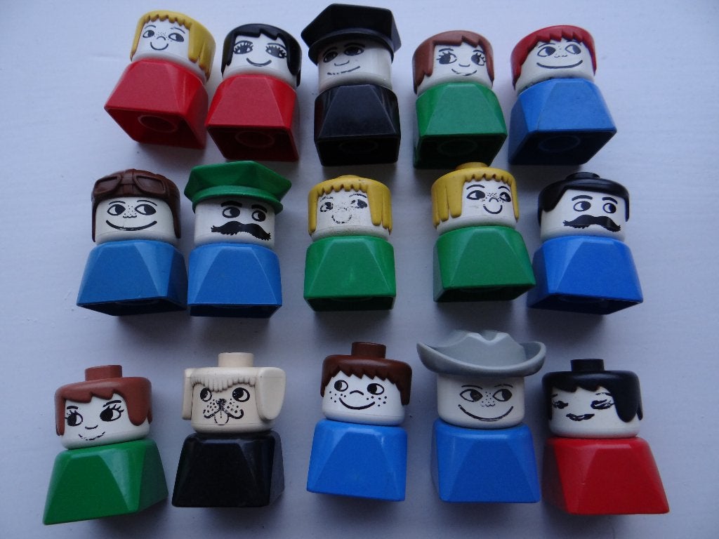 Diverse losse Duplo poppetjes., Ophalen of Verzenden, Gebruikt, Duplo