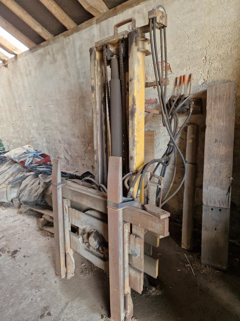 Kooi hefmast met kantelaar achter de tractor, Ophalen of Verzenden